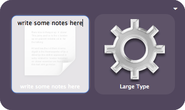 Quicksilver actions - type text