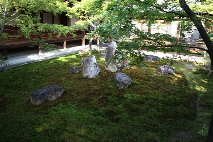 Zen temple garden