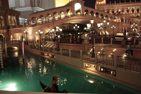 Gondolas on the Strip