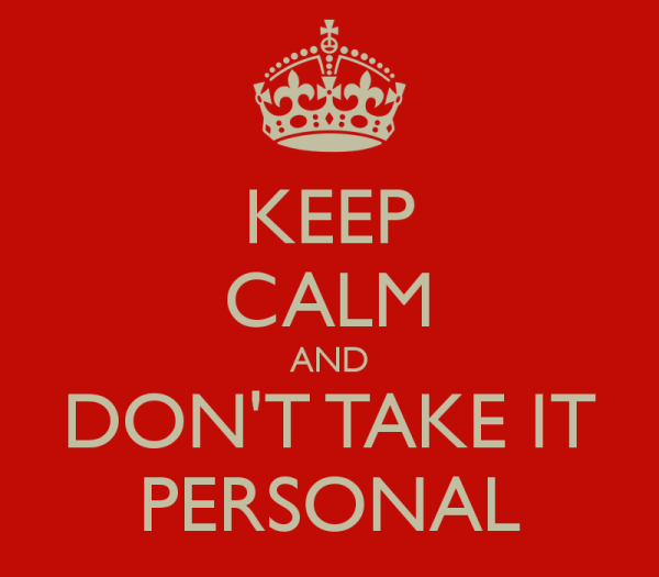 Featured image for: 100 Ways To Live A Better Life – 84. Don’t Take It Personally