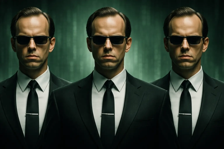 agent smith into the matrix